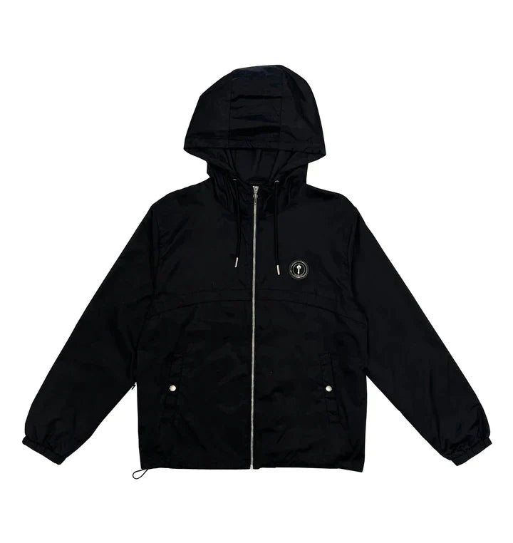 Men's 'TSTAR' Black Windbreaker Jacket