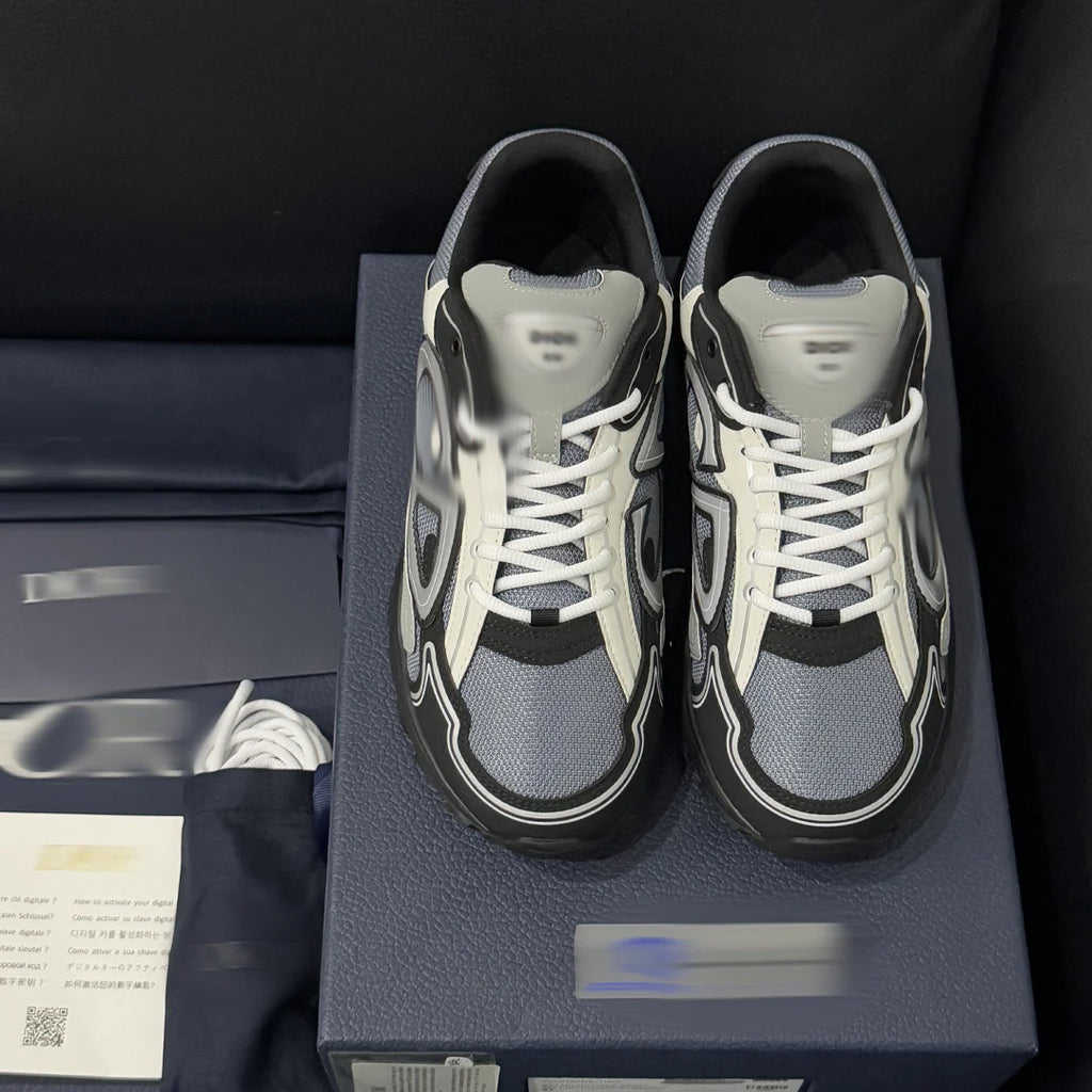 Men's 'B3' Black/Blue/Grey Shoes