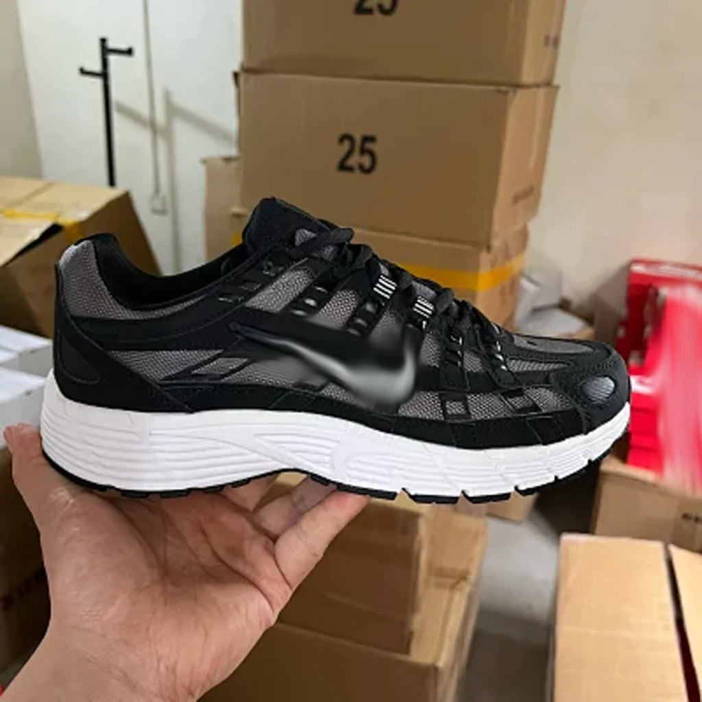 Men's 'P6' Black Shoes