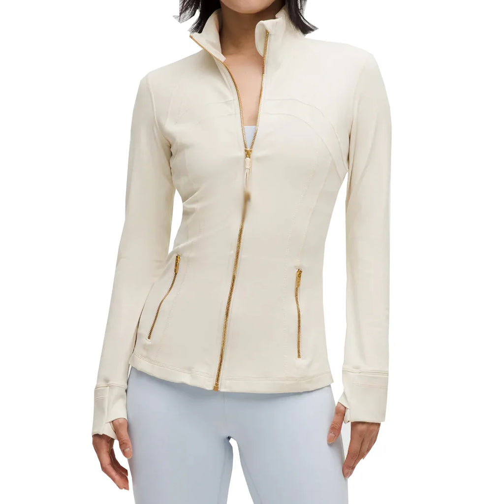 Women's 'LL' Define Jacket White/Gold