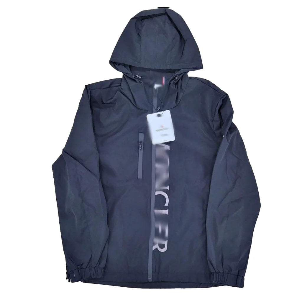 Men's 'MNCLR' ICHIRO Black Windbreaker Jacket