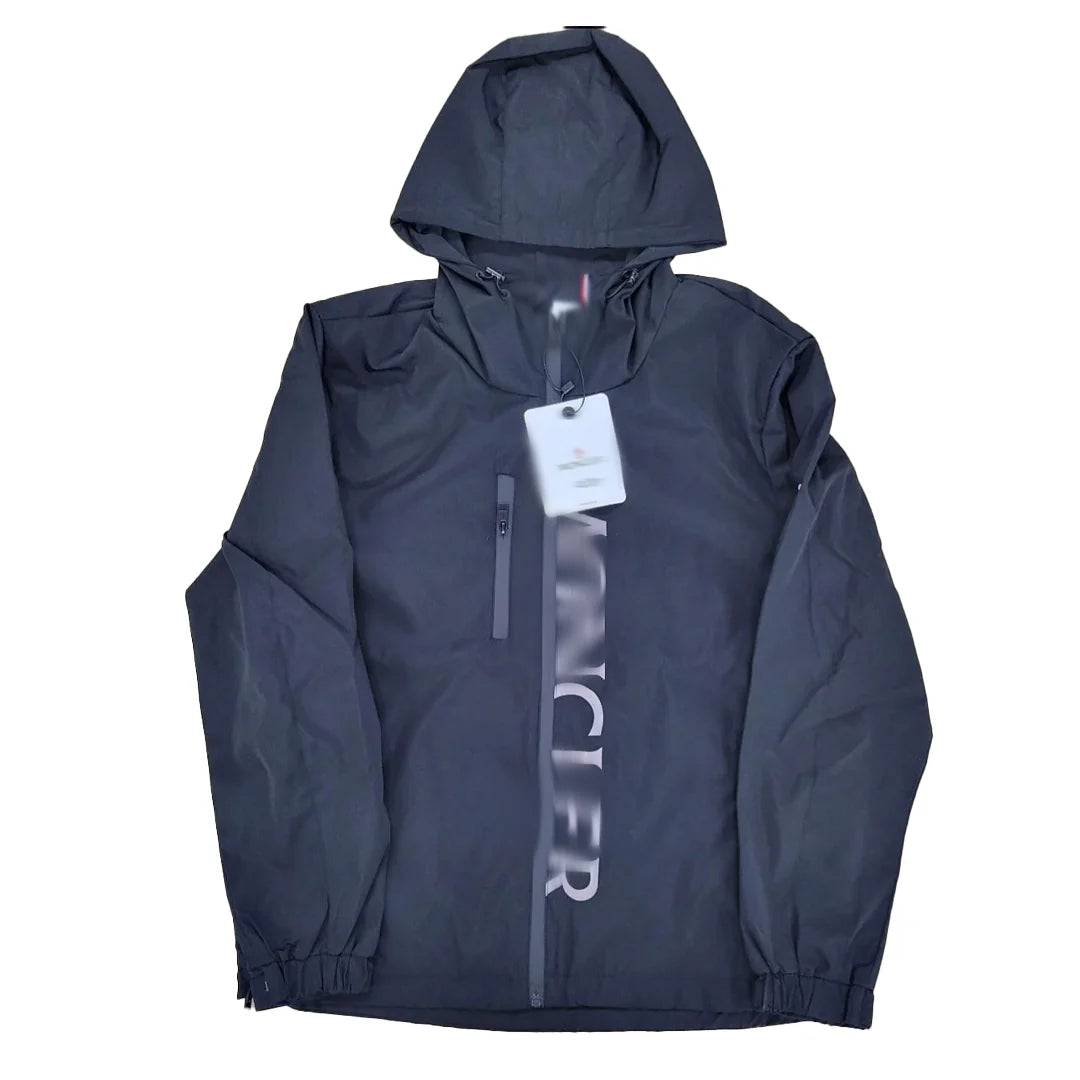 Men's 'MNCLR' ICHIRO Black Windbreaker Jacket