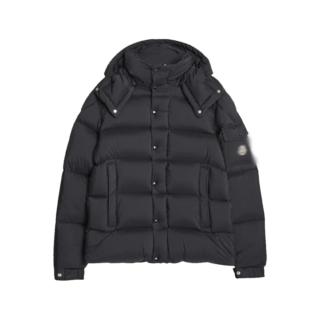 Men's MNCLR 'Vzere' Black Puffer Jacket