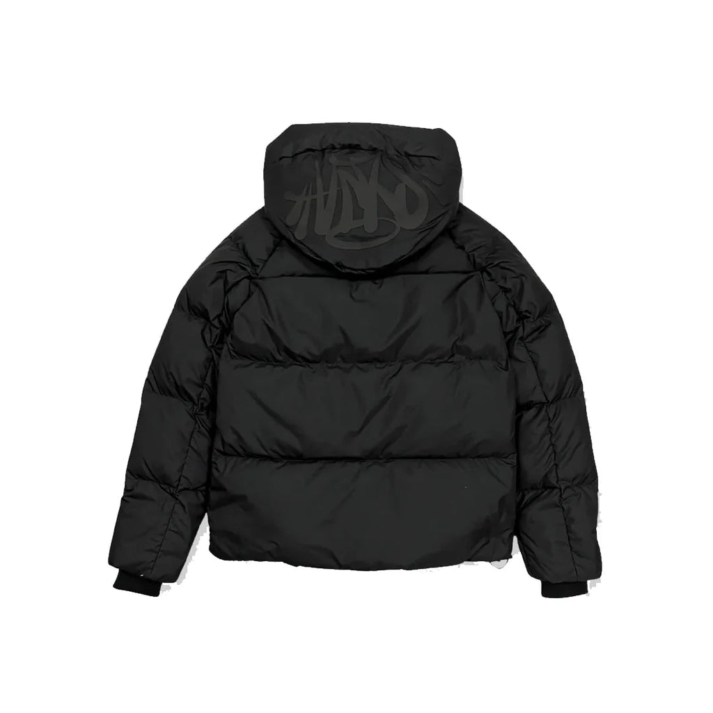 Men's 'SYNA' Black Puffer Jacket