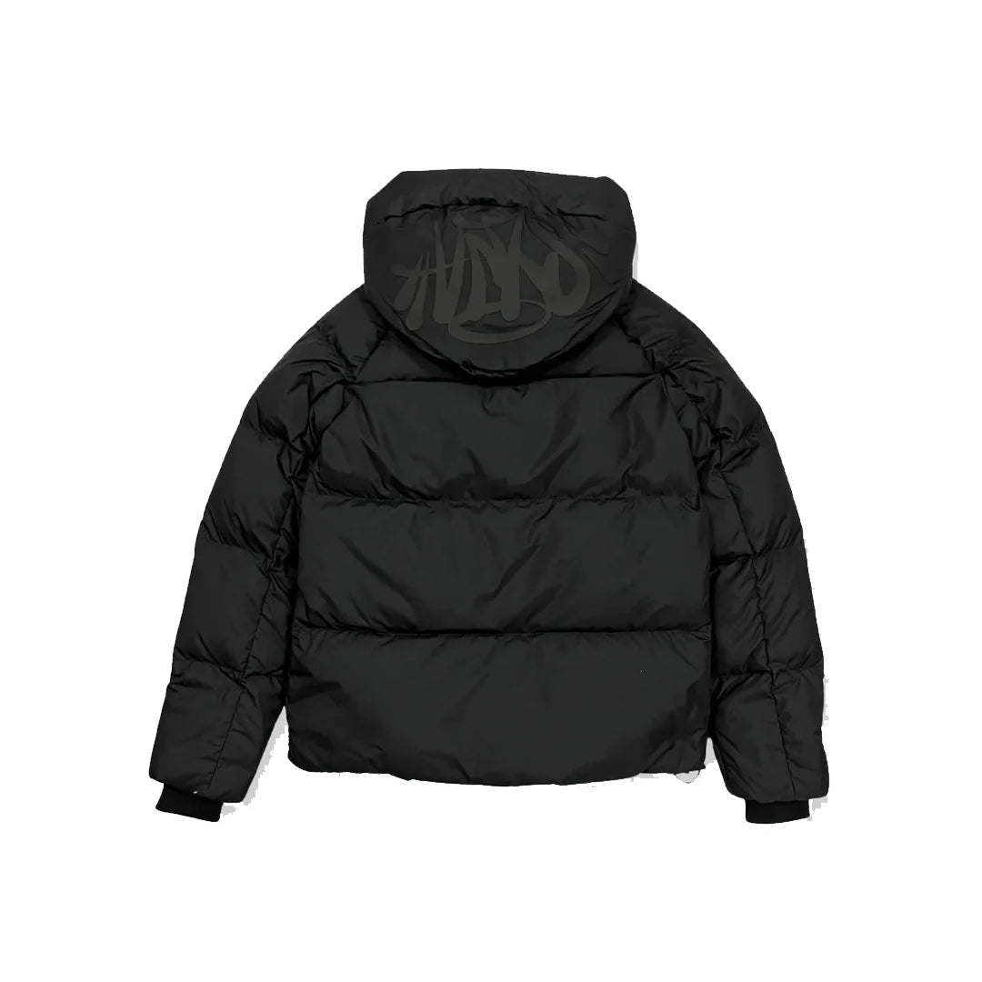 Men's 'SYNA' Black Puffer Jacket